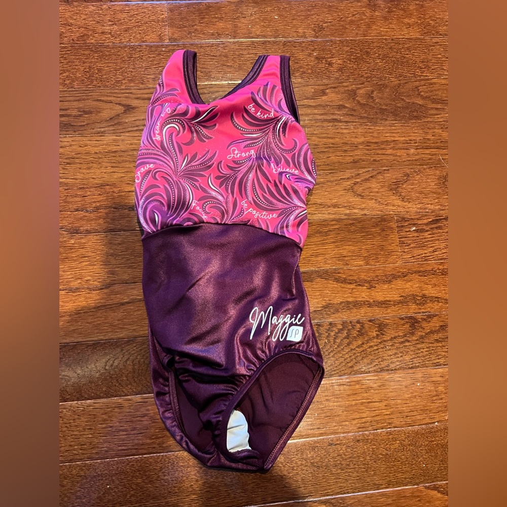 Sylvia P gymnastics leotard size 6